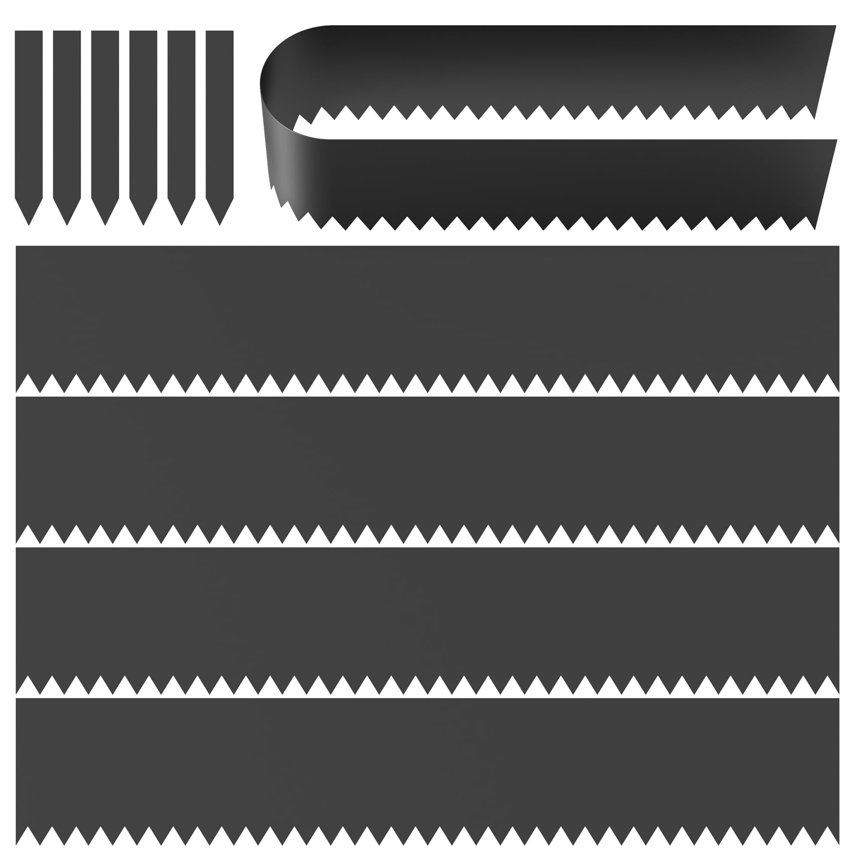 5PCS Metal Landscape Edging, 46