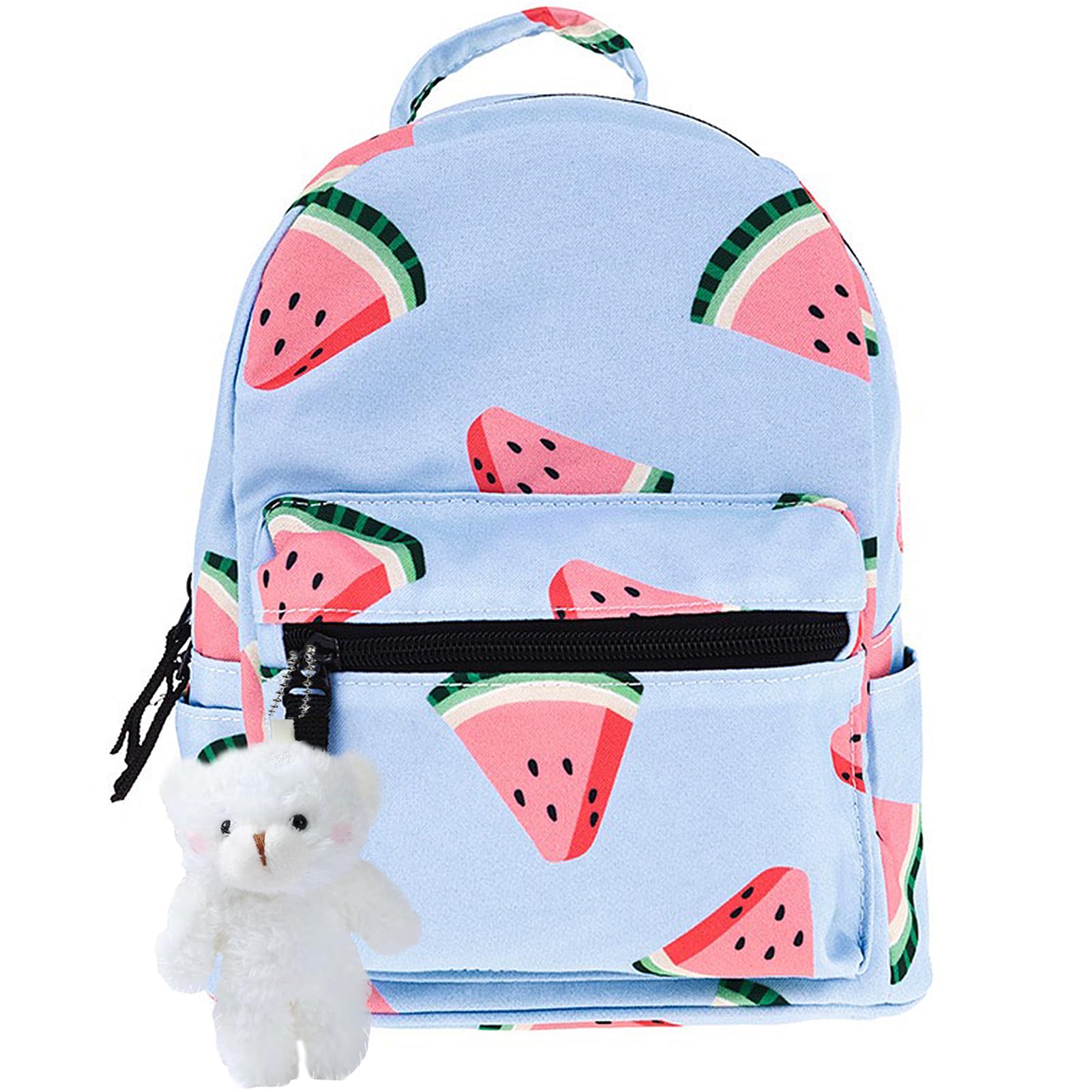 Cute Mini Backpack for Girls Teens Kids - Kawaii Small Backpack Purse with Adorable Pendant Gift - Perfect for School, Travel & Daily Use