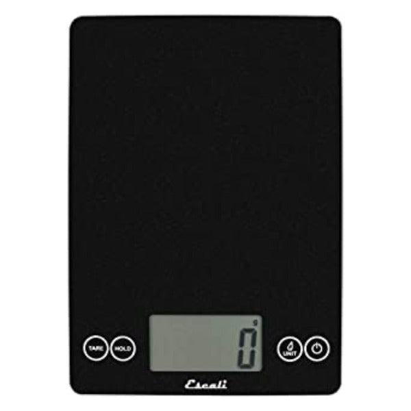 Escali Arti Glass Digital Kitchen Scale - Precise Food Weighing for Baking, Cooking & Meal Prep | Elegant Glass Design for Modern Kitchens