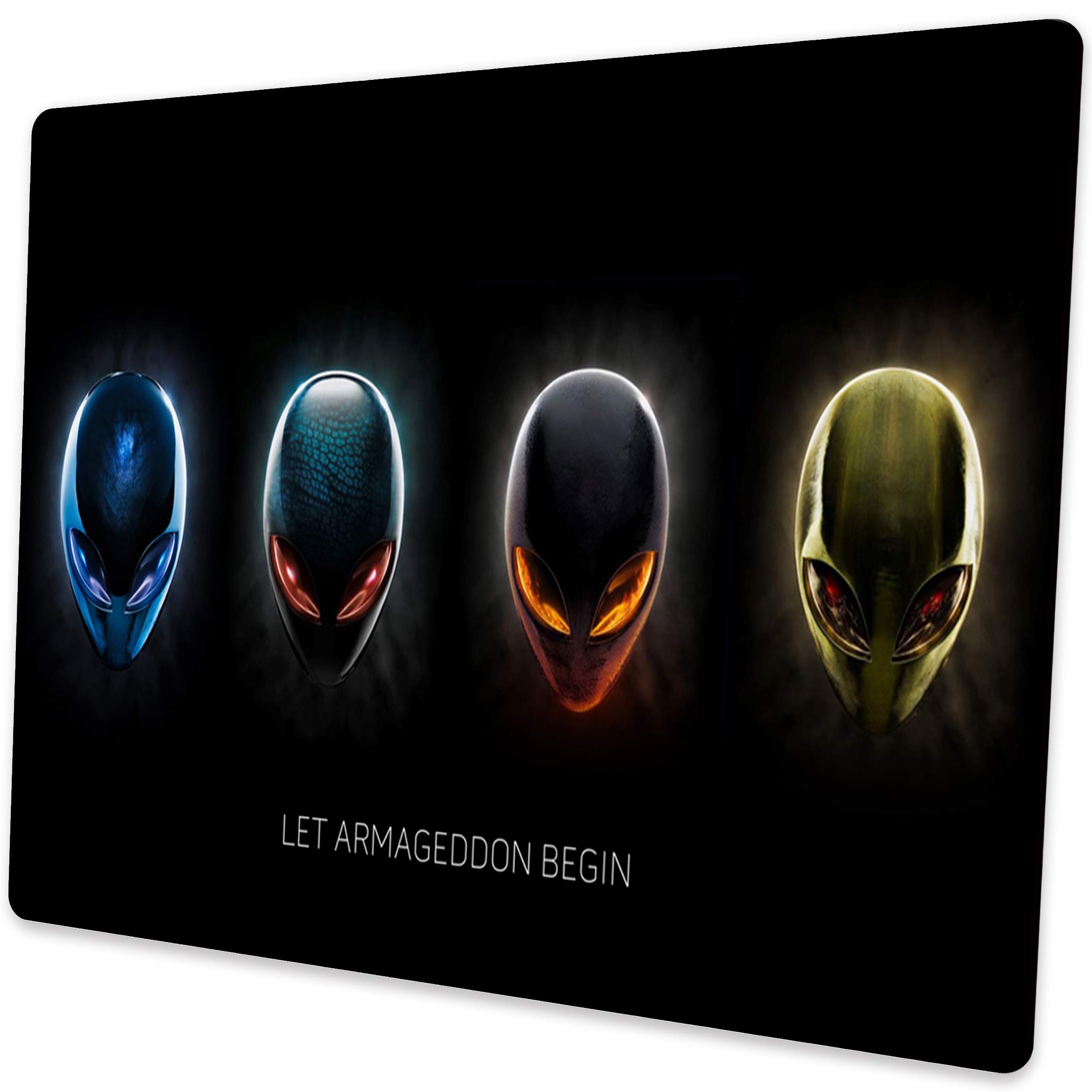Alien Mouse Pad - Personalized Sci-Fi Design Non-Slip Rubber Gaming Mouse Mat for PC, Laptop, Office & Home Use