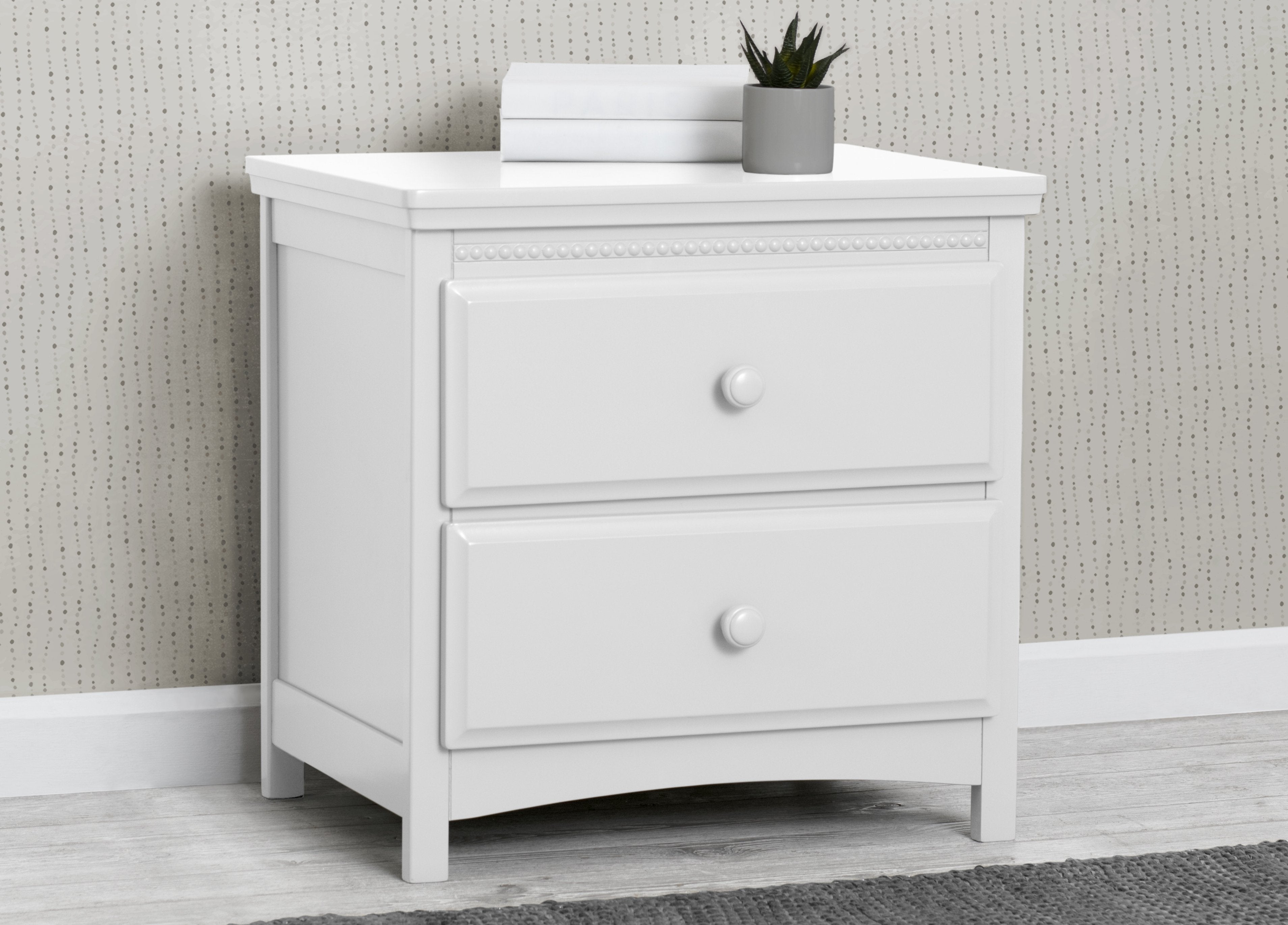 Emerson Nightstand - Modern Bedside Table with Storage Drawer, Wooden Night Stand for Bedroom - Perfect for Small Spaces, Apartments & Guest Rooms