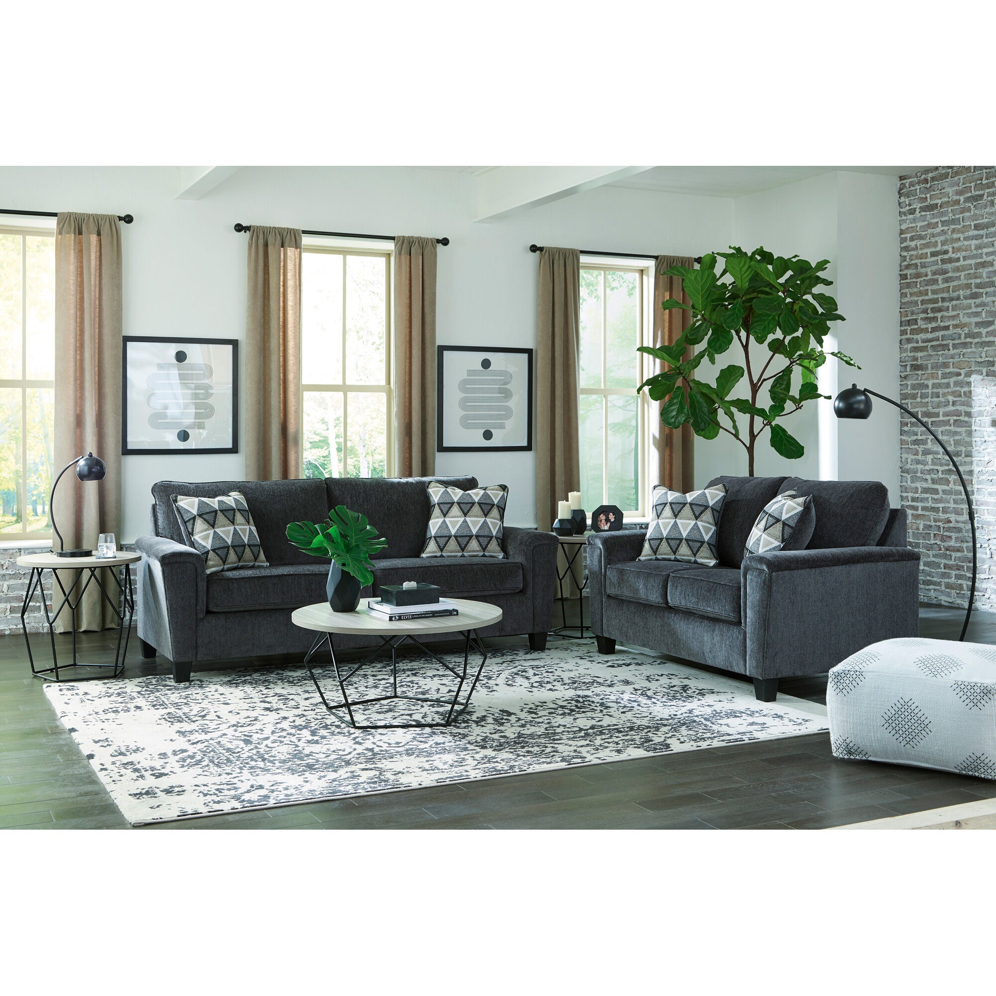 Abinger Loveseat - Modern 2-Seater Sofa for Small Spaces | Perfect for Apartments, Living Rooms & Cozy Corners