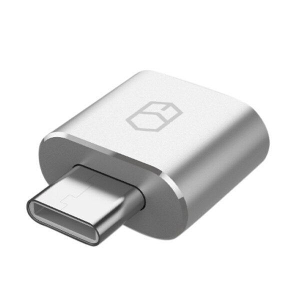 USB C to USB Adapter - Silver | High-Speed Data Transfer & Charging for MacBook, iPad, Samsung & More | Perfect for Home, Office & Travel