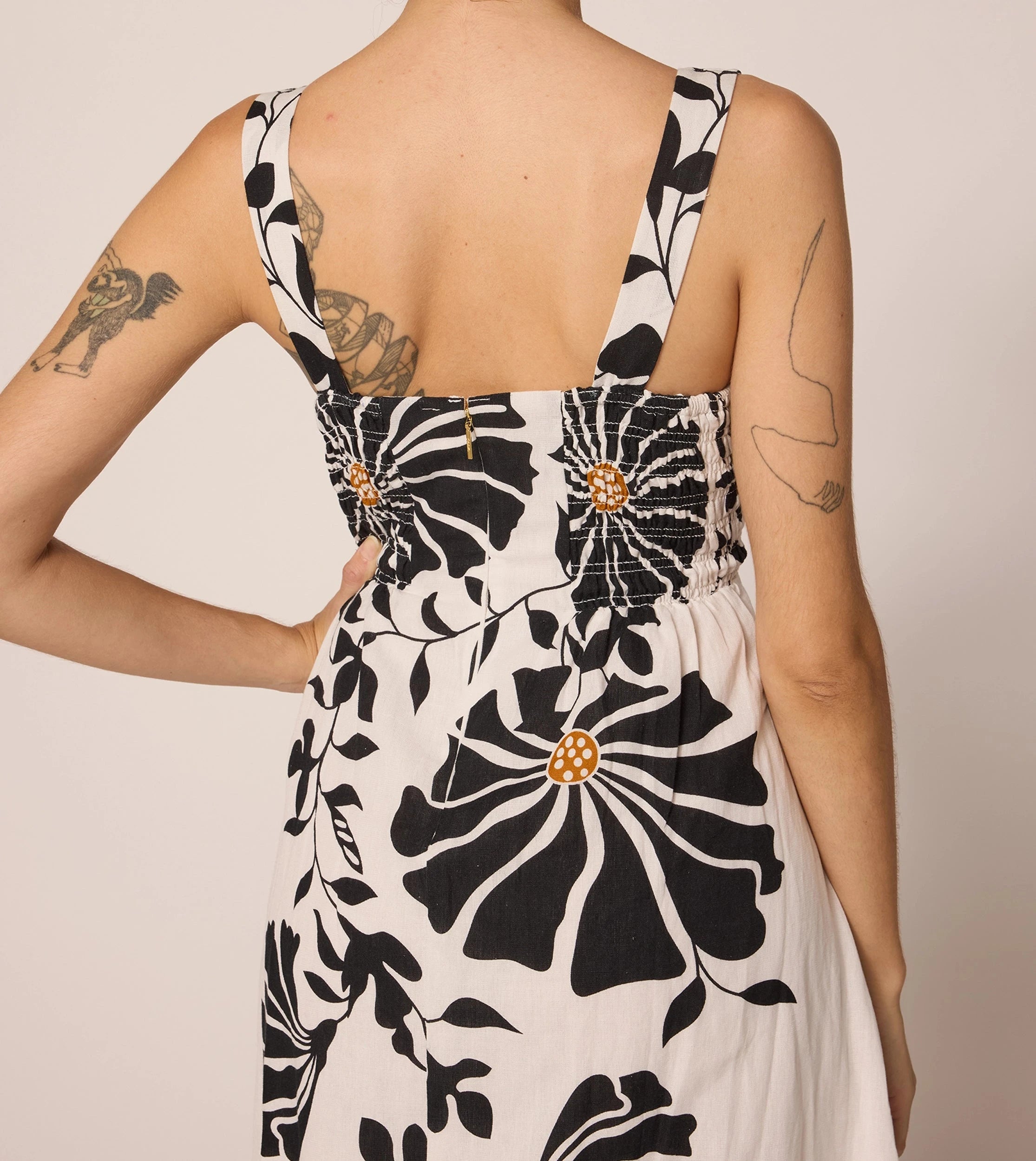 Rosalinda Women's Ankle-Length Dress | Elegant Floral Print Summer Maxi Dress for Casual & Beach Wear | Perfect for Vacations, Parties & Date Nights