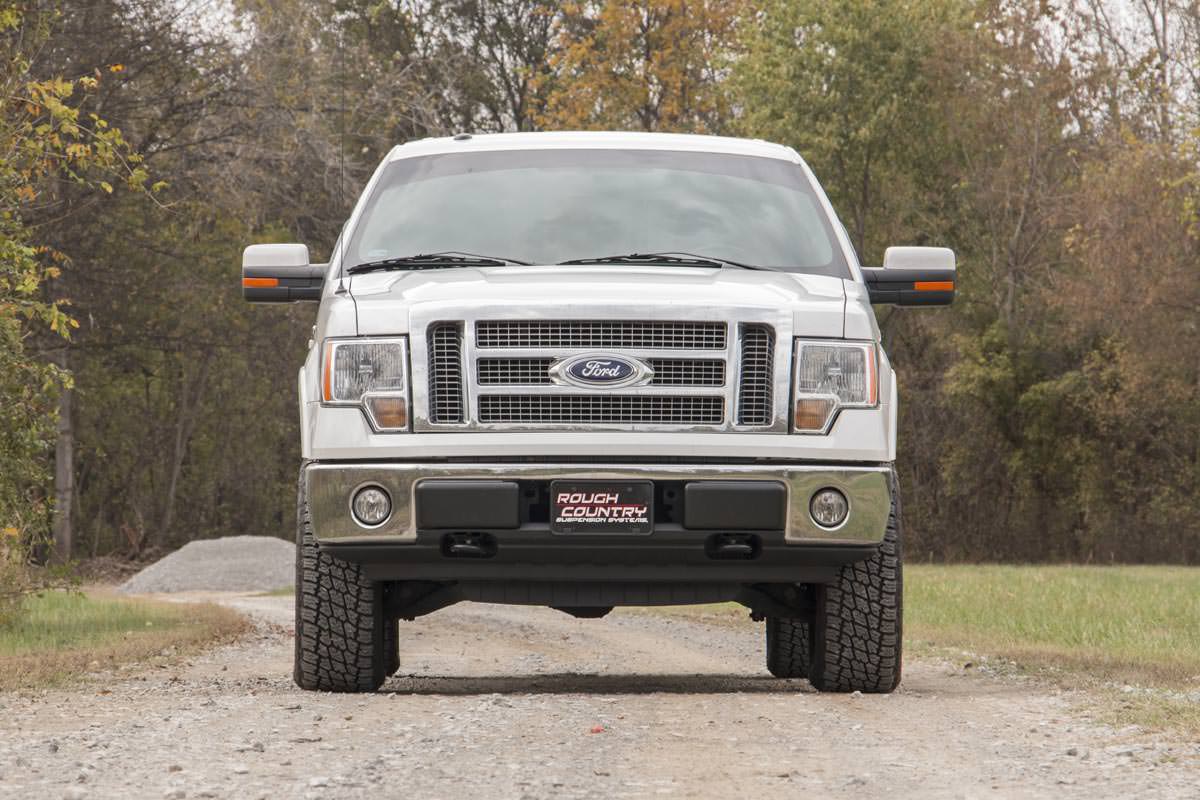 2 Inch Lift Leveling Kit for Ford F-150 2WD/4WD (2009-2013) - Heavy Duty Aluminum Suspension Upgrade - Perfect for Off-Roading, Towing & Improved Ground Clearance