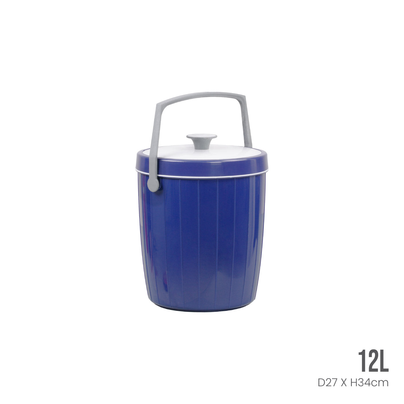 Hot & Cool Insulated Bucket 12L (8304) - Perfect for Camping, Picnics, and Outdoor Adventures