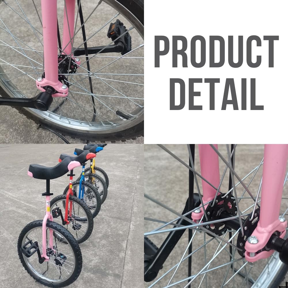 **Best Adult Unicycle with Adjustable Seat & Stand - Perfect for Fun Fitness, Balance Training & Circus Performances | Indoor & Outdoor Use**