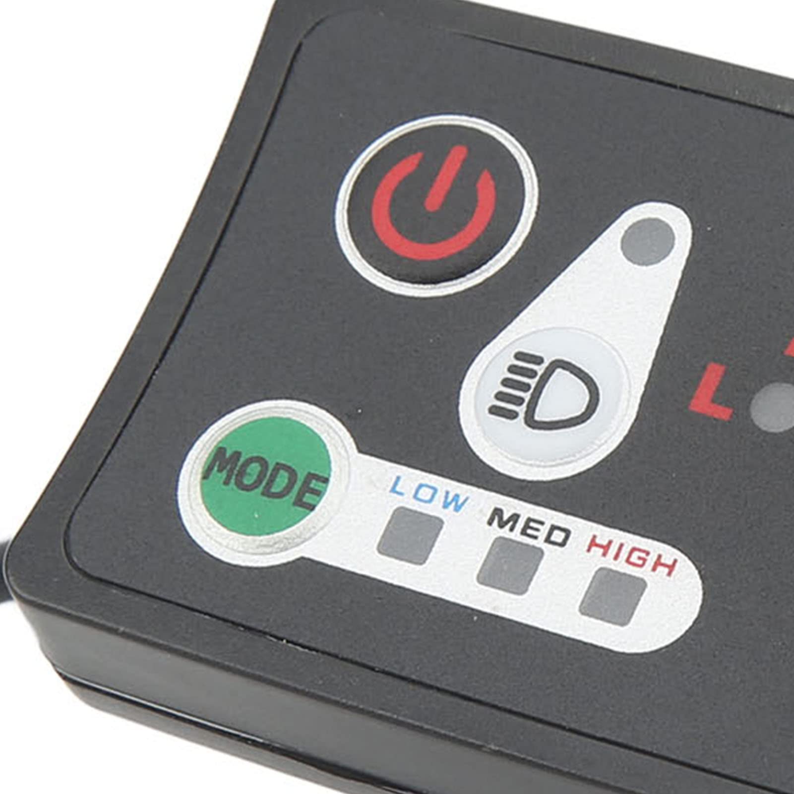 24V 36V 48V Waterproof Electric Bike LED Display Control Panel - Speedometer, Battery Indicator & Data Monitor for E-Bike Conversion Kits (Perfect for Commuting, Mountain Biking & Urban Riding)