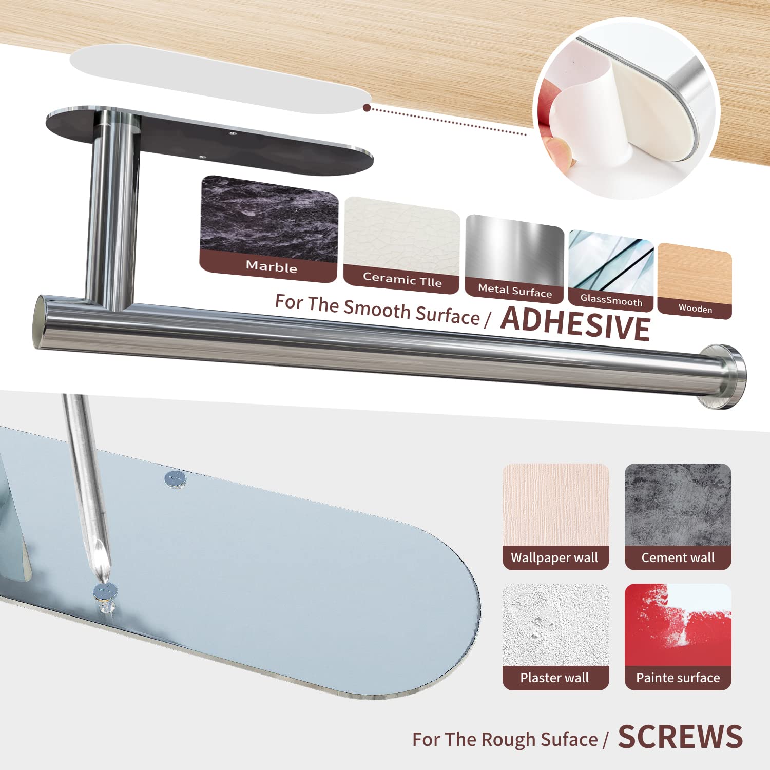 Under Cabinet Paper Towel Holder - 13