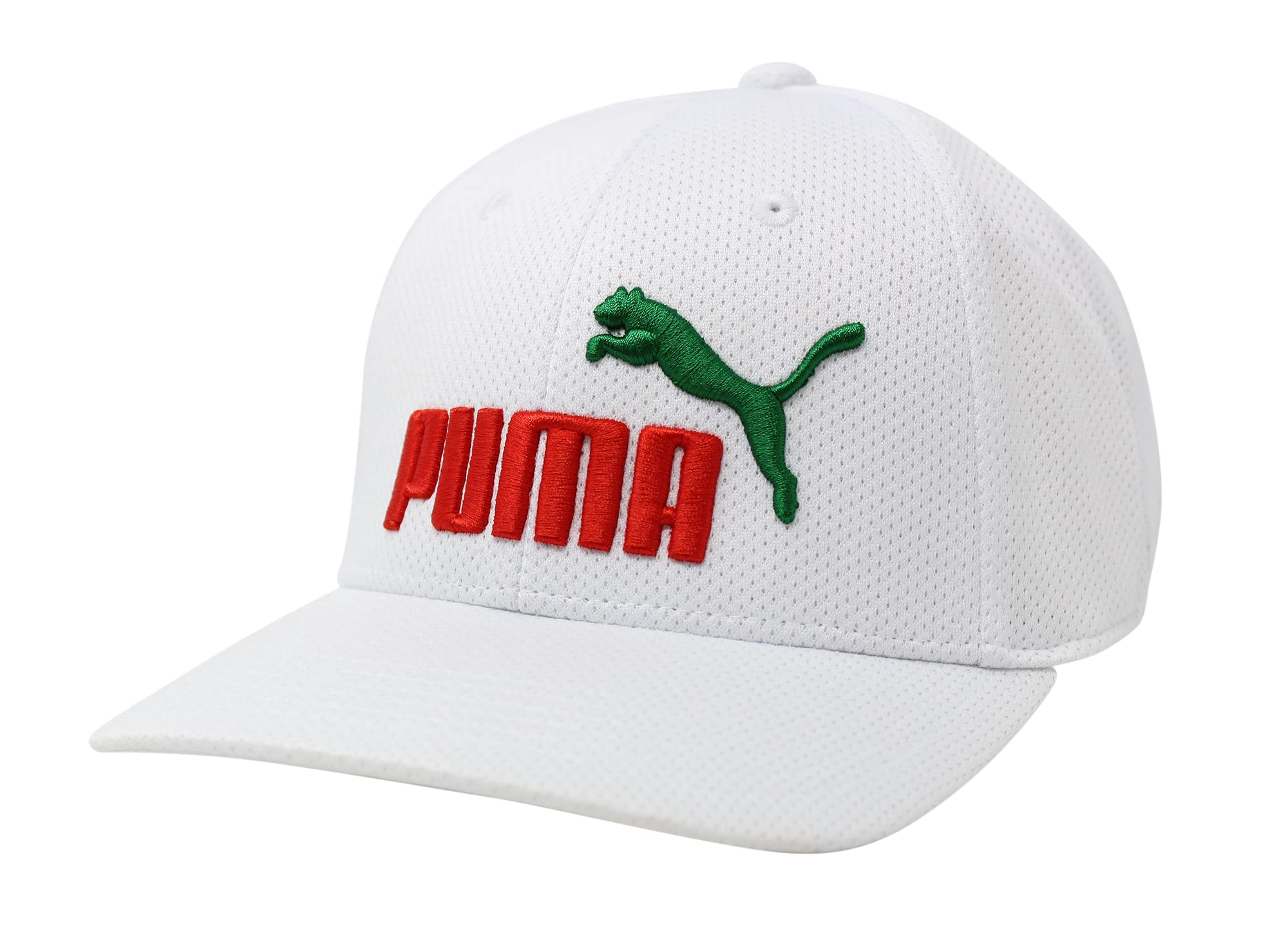 PUMA Evercat Mesh Stretch Fit Baseball Cap for Men & Women - Lightweight Breathable Adjustable Hat for Running, Hiking, Outdoor Sports