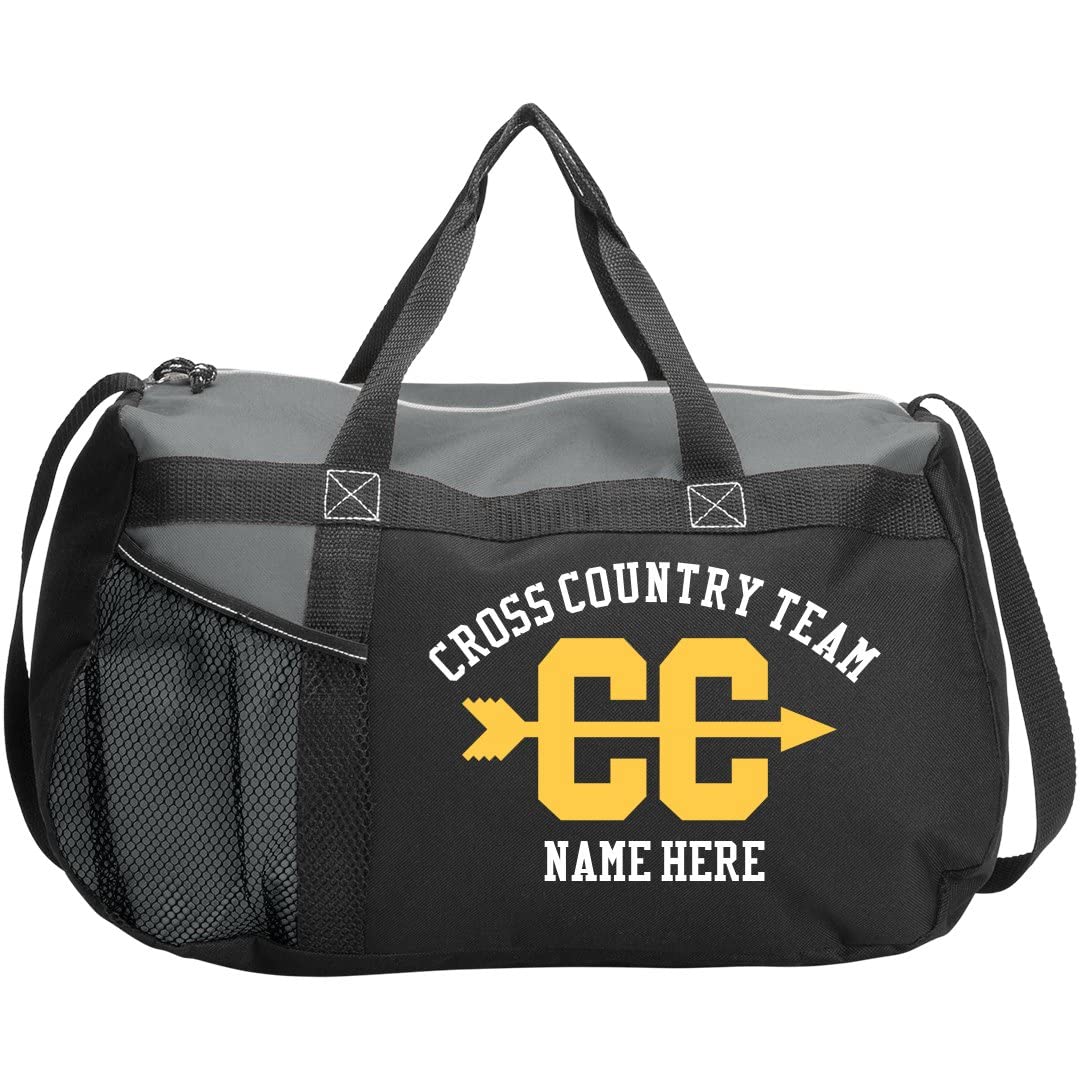 Custom Cross Country Gym Duffel Bag - Durable Sports Travel Bag for Running, Hiking & Workout | Perfect for Gym, Travel & Outdoor Adventures