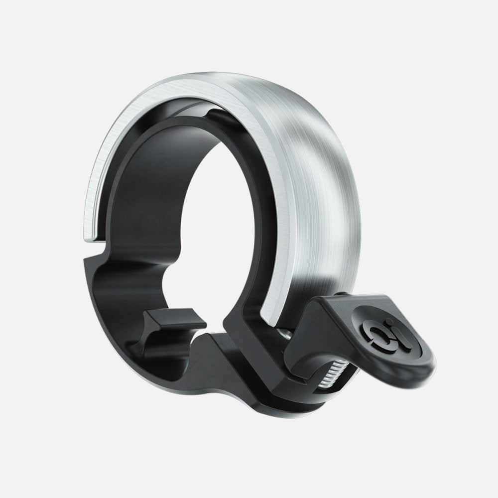 Knog Oi Classic Bike Bell - Large, Loud & Durable Bicycle Bell for Road, Mountain & Commuter Bikes - Perfect for Urban Cycling & Outdoor Adventures