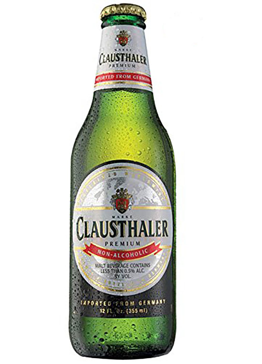 Clausthaler NA Original Non-Alcoholic Beer - 12 oz (6 Glass Bottles) - Perfect for Parties, BBQs & Healthy Lifestyle