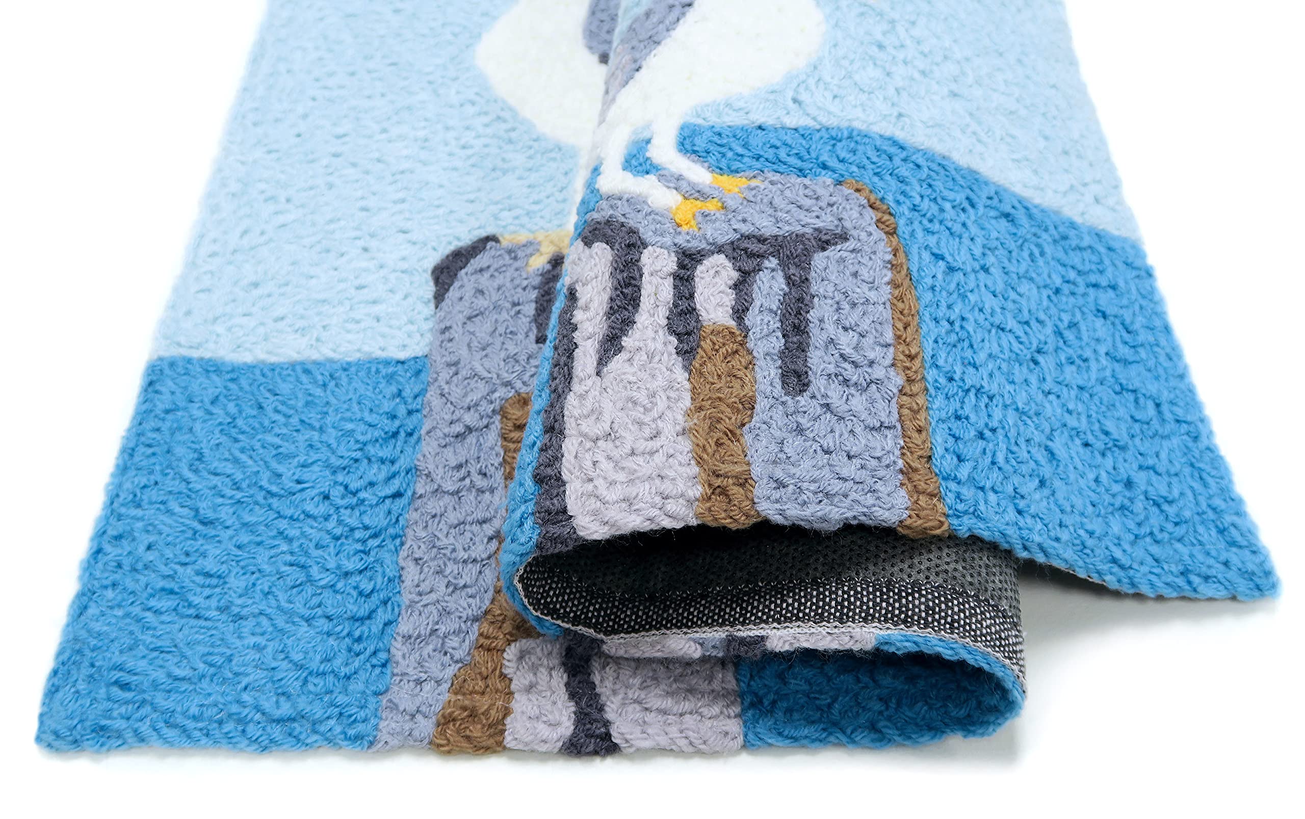Modern Indoor/Outdoor Jellybean Area Rug 20