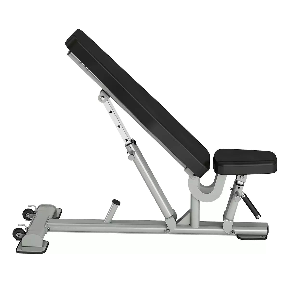 Commercial Flat/Incline Weight Bench - Adjustable Gym Bench for Strength Training & Home Workouts - Perfect for Dumbbell Press, Chest Exercises & Full-Body Fitness