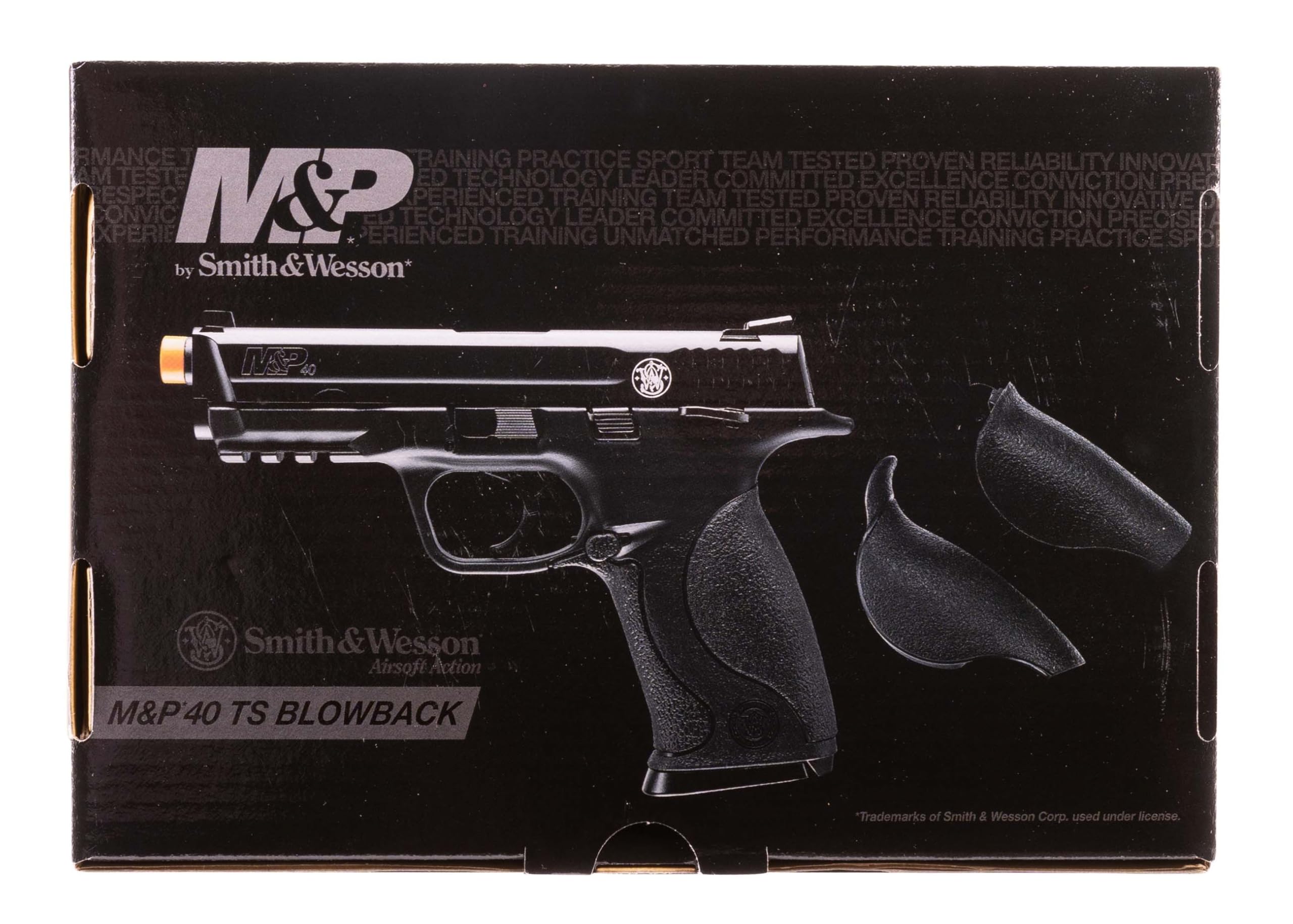 Smith & Wesson Elite Force M&P 40 6mm BB Pistol Airsoft Gun - Realistic Training & Target Shooting for Adults & Teens - Perfect for Backyard Target Practice, Airsoft Games & Tactical Training