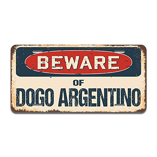 Beware of Dogo Argentino