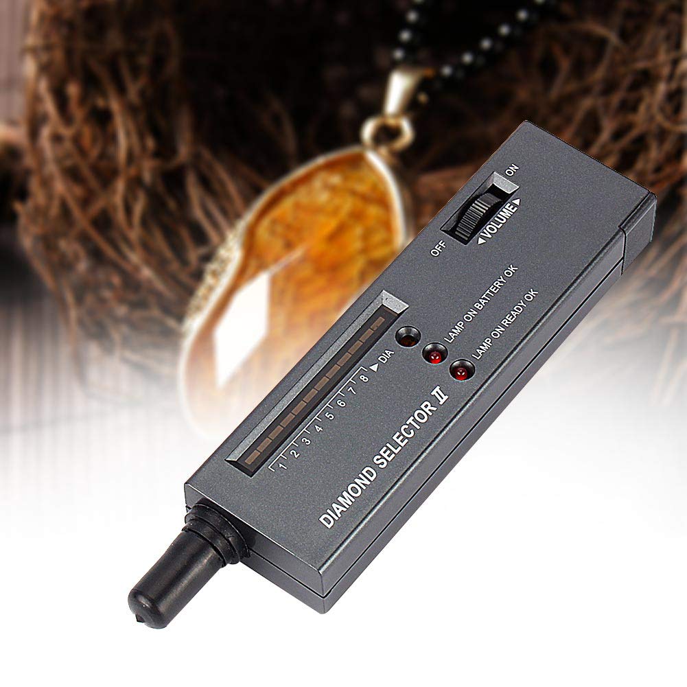 Professional Diamond Tester for Jewelry - Portable LED Gemstone Detector with Accurate Selector Tool | Perfect for Jewelers, Pawn Shops & Home Use