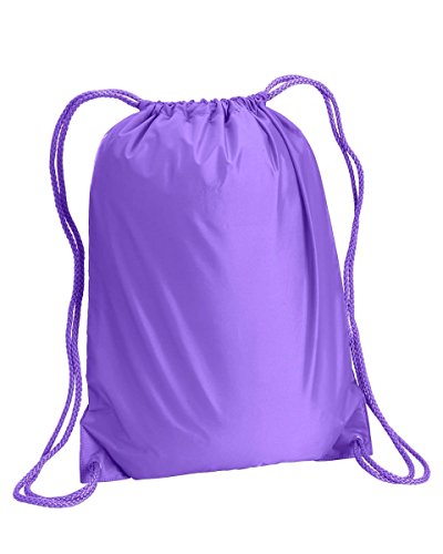 Liberty Bags 8881 Boston Drawstring Backpack - Lightweight Waterproof Travel Backpack for School, Gym & Outdoor Activities | Durable Nylon Daypack for Men & Women