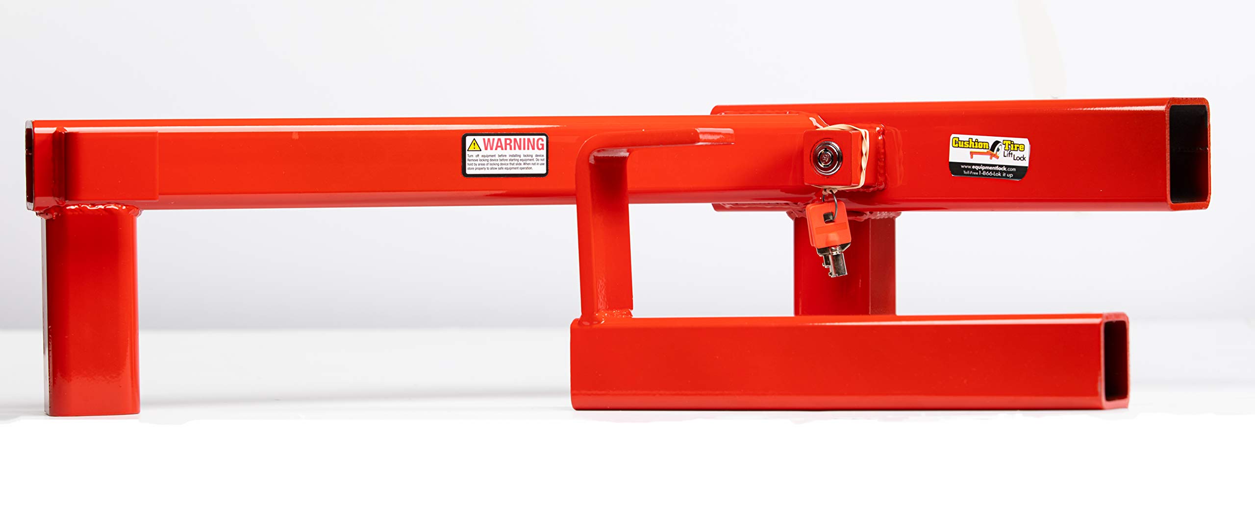 Heavy Duty Cushion Tire Lift Lock for Forklifts & Pallet Jacks - Secure & Durable Material Handling Solution - Ideal for Warehouses, Factories & Logistics