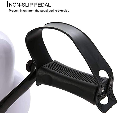 JFJL Motorized Pedal Exerciser - Electric Mini Exercise Bike for Leg & Arm Workouts with Safety Leg Protector | Home Fitness Equipment for Seniors & Physical Therapy | Perfect for Rehabilitation, Low-Impact Exercise & Elderly Mobility Training