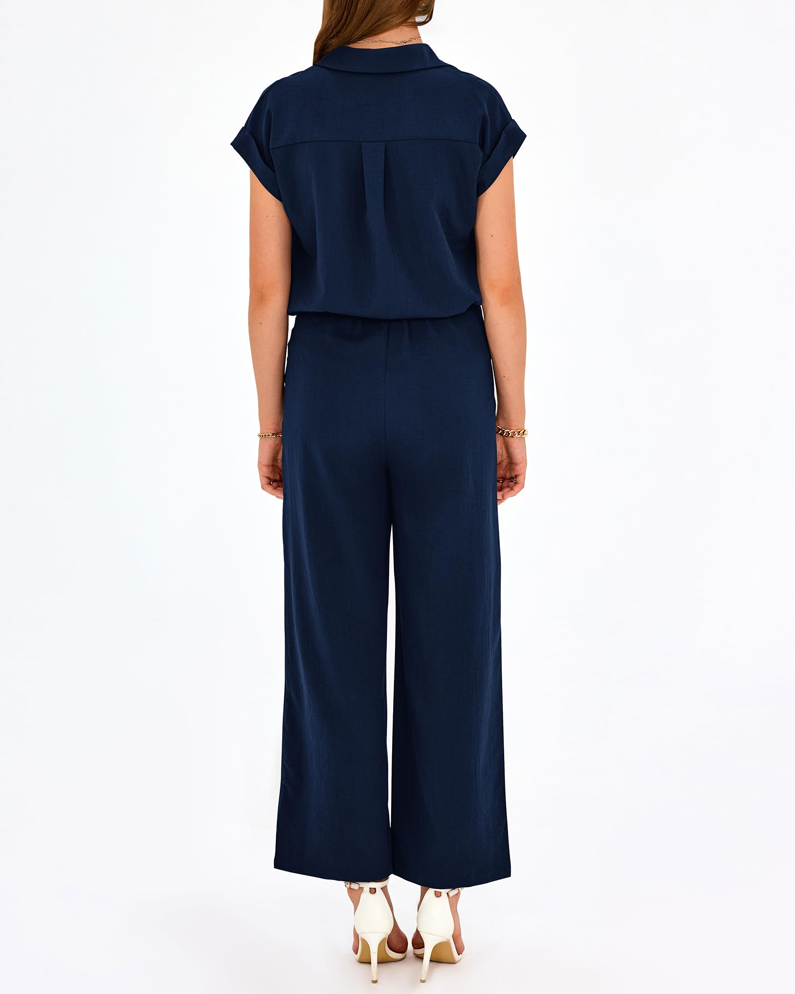 PRETTYGARDEN Women's 2-Piece Summer Outfit Set - Cap Sleeve Top & Palazzo Pants for Casual, Vacation & Travel | Dressy Lounge Wear for Beach, Brunch & Date Nights