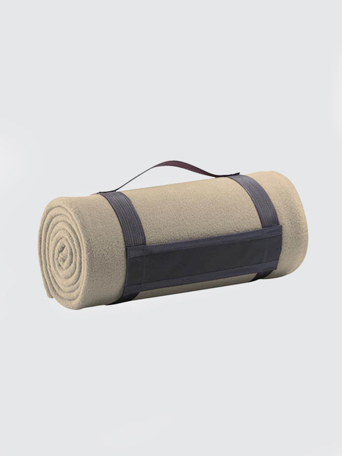 Cozy Plaid Fleece Blanket for Yoga Studio - Soft & Warm Throw for Meditation, Relaxation & Home Comfort