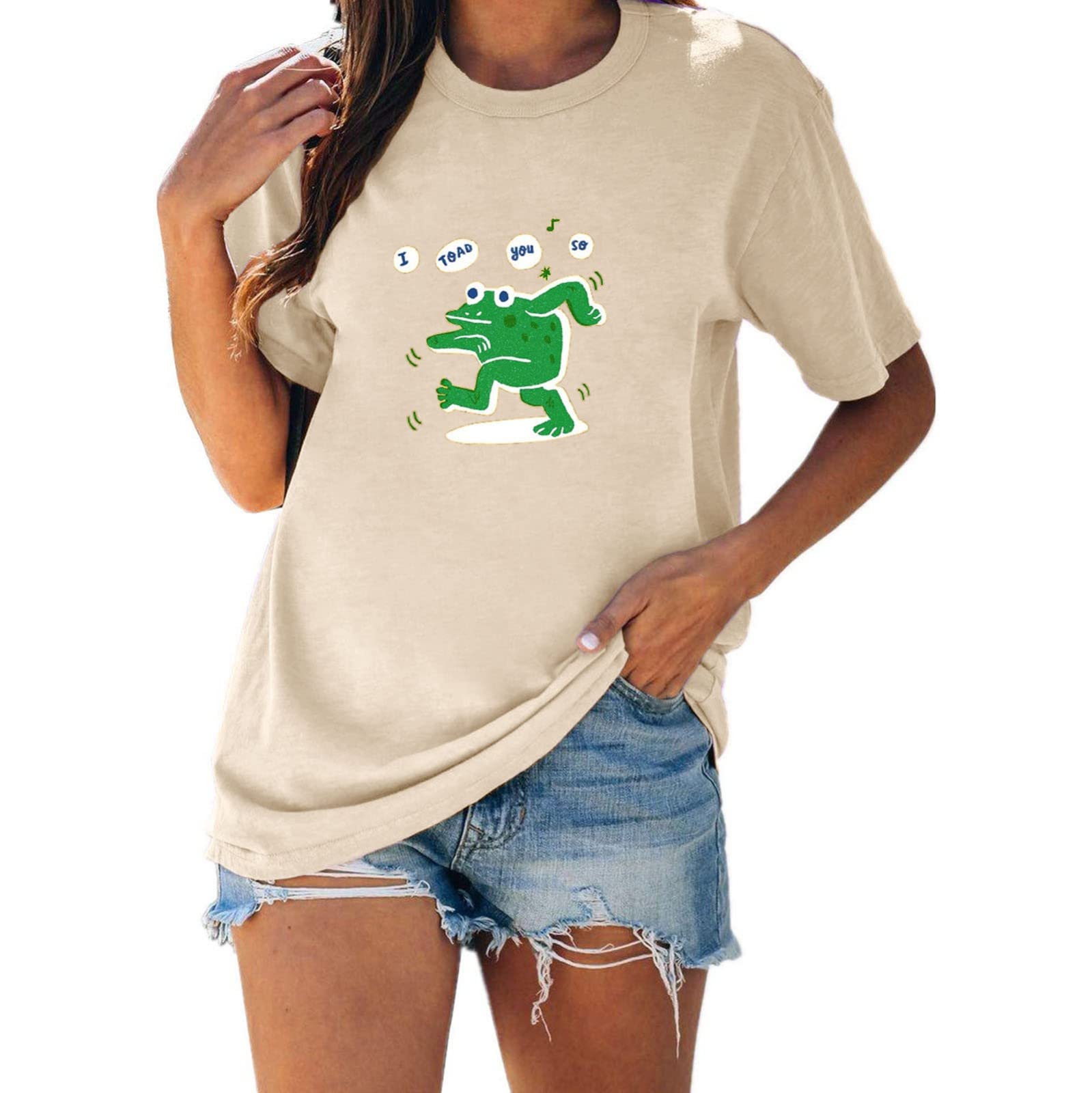 2022 Women's Fashion Tops - Cotton Linen Long Sleeve V-Neck Graphic Tee Shirt, Loose Fit Blouse for Casual Wear, Work & Everyday Outfits