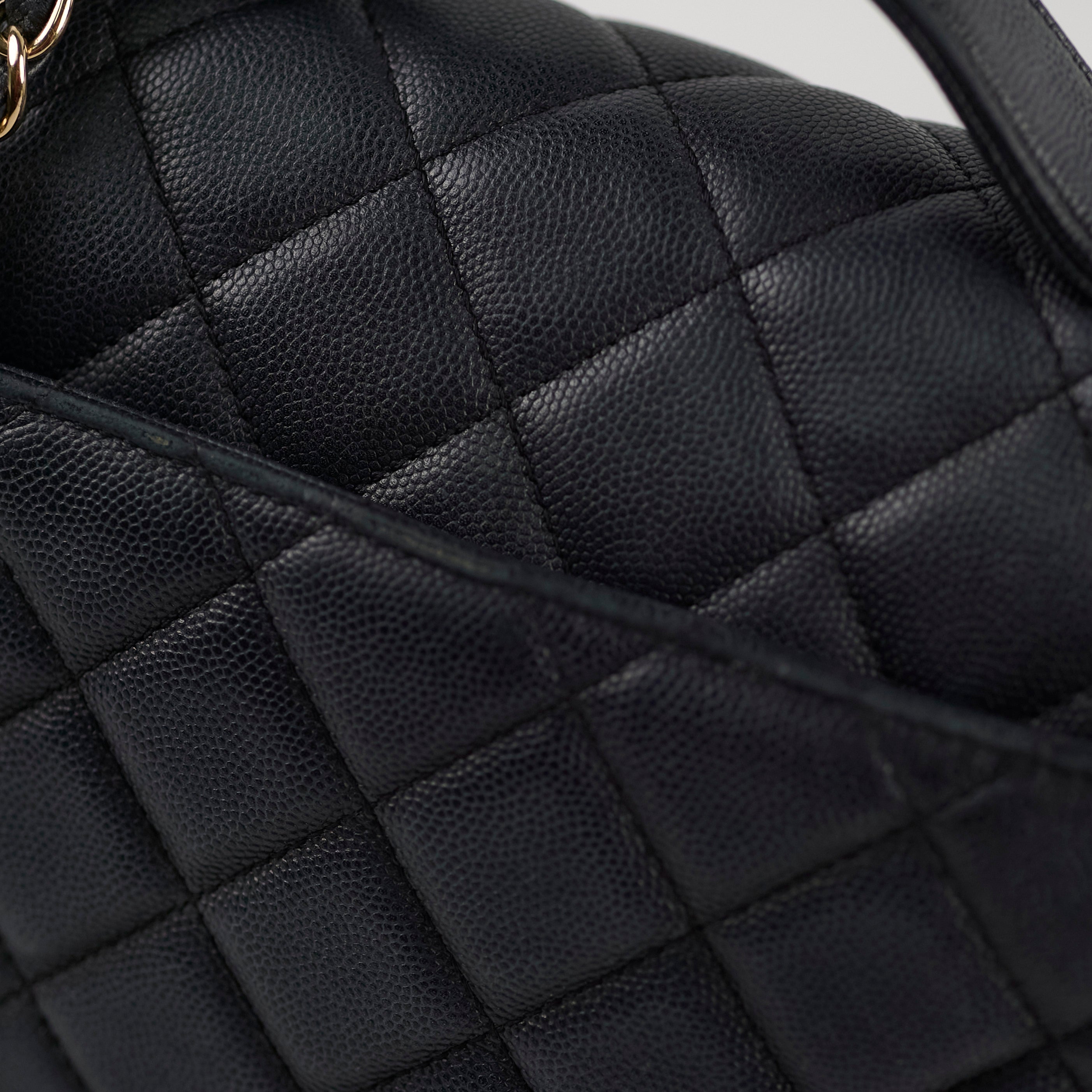 Chanel Caviar Business Affinity Handbag Dark Navy 28cm - Luxury Leather Tote Bag for Women, Perfect for Office, Work & Professional Occasions