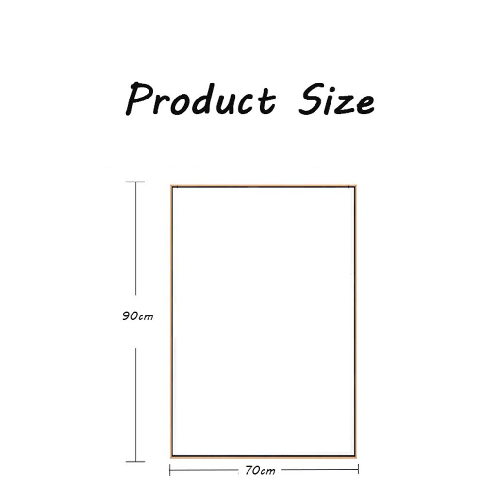 Rectangle Hanging Wall Mirror - Gold Framed Vanity Mirror for Living Room, Bathroom & Entryway Decor - Perfect for Home, Bedroom & Dressing Room Makeup Area