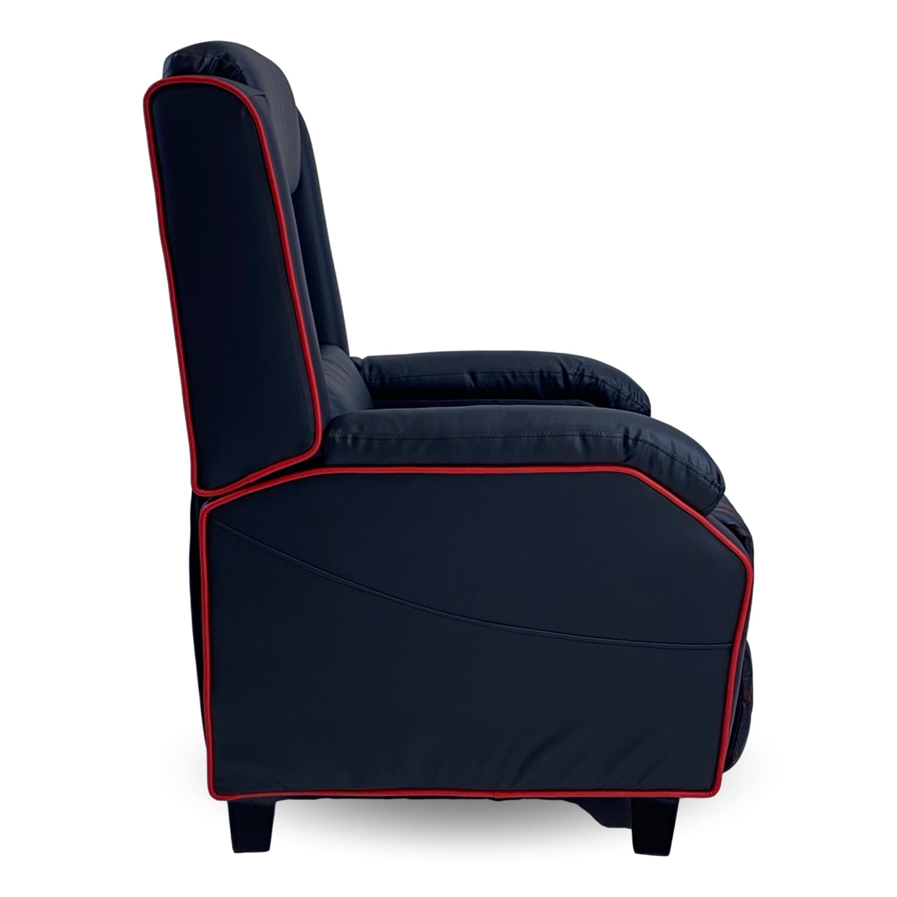 Premium 8906 Gaming Recliner Chair - Ergonomic Black Leather Video Game Chair for PC & Console Gaming - Perfect for Home Theater, Living Room, and Esports Setup