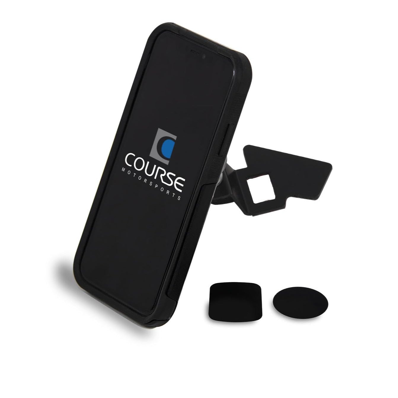 Course Motorsports DirectFit Phone Mount for Honda Pilot (2009-2015) - Auto Closing Charging Cradle Head (Tan, Right Side) - Perfect for Hands-Free Navigation & Safe Driving