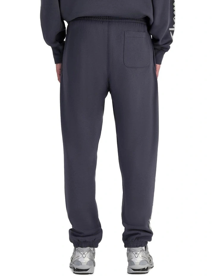 Champion Men's Legacy Stealth Graphite Grey Track Pants - Comfortable Athletic Joggers for Running, Gym & Casual Wear