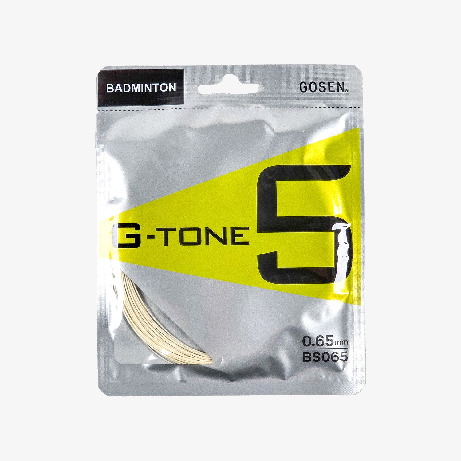 Gosen G TONE 5 10m Badminton String (8 Colors) - High Performance Racket String for Professional & Recreational Players - Perfect for Tournaments & Casual Play