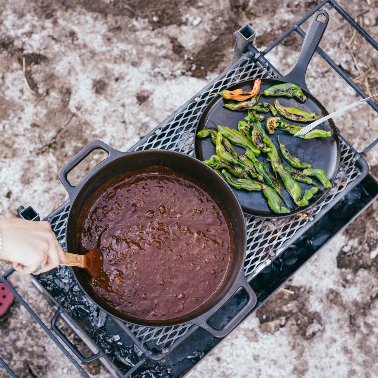 Premium No.10 Cast Iron Dutch Oven with Lid - 6.5 Quart Enameled Cookware for Baking, Braising & Slow Cooking - Perfect for Soups, Stews, Bread & Camping Meals