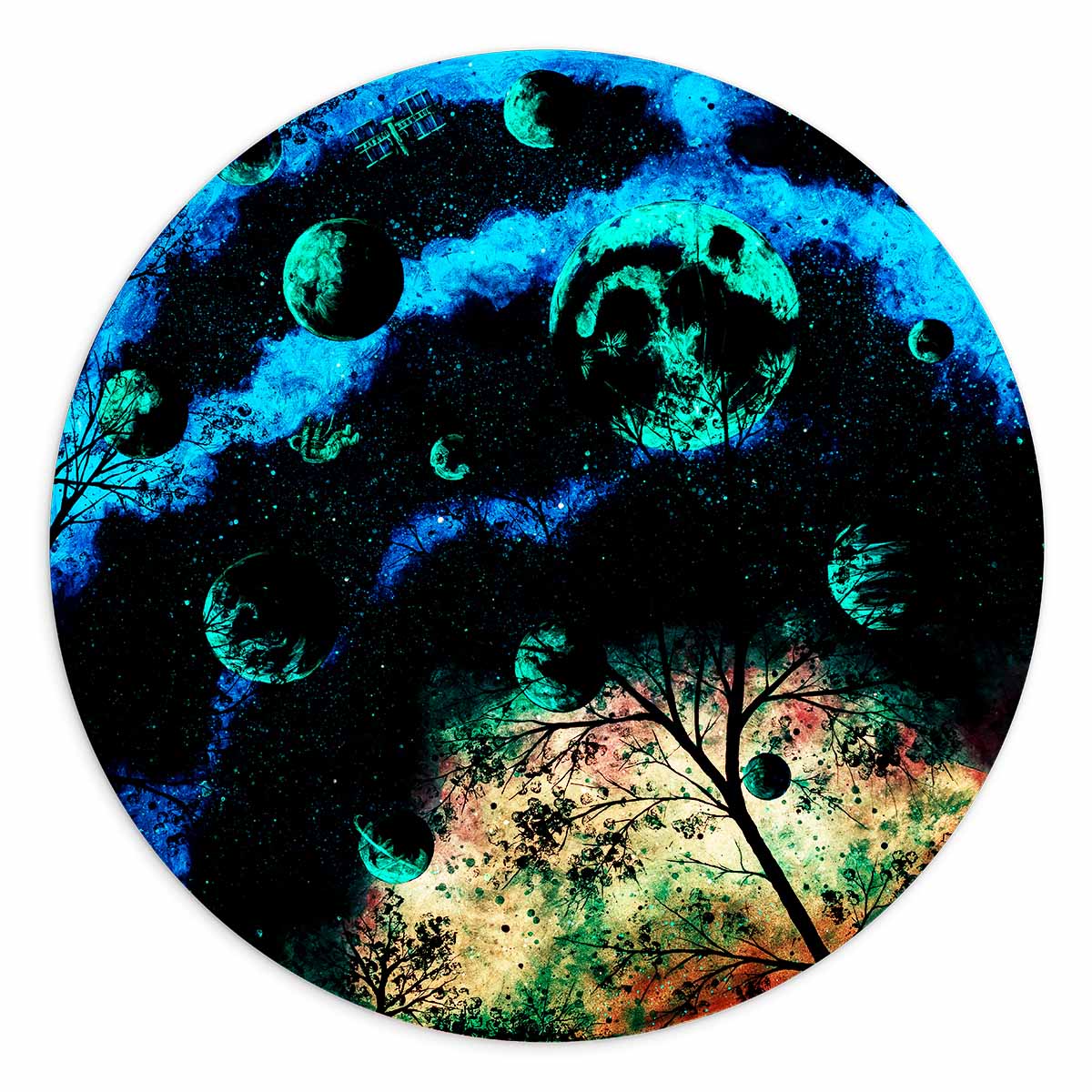 A World of Our Own - Original Artwork for Home & Office Decor | Perfect for Living Rooms, Bedrooms, and Workspaces