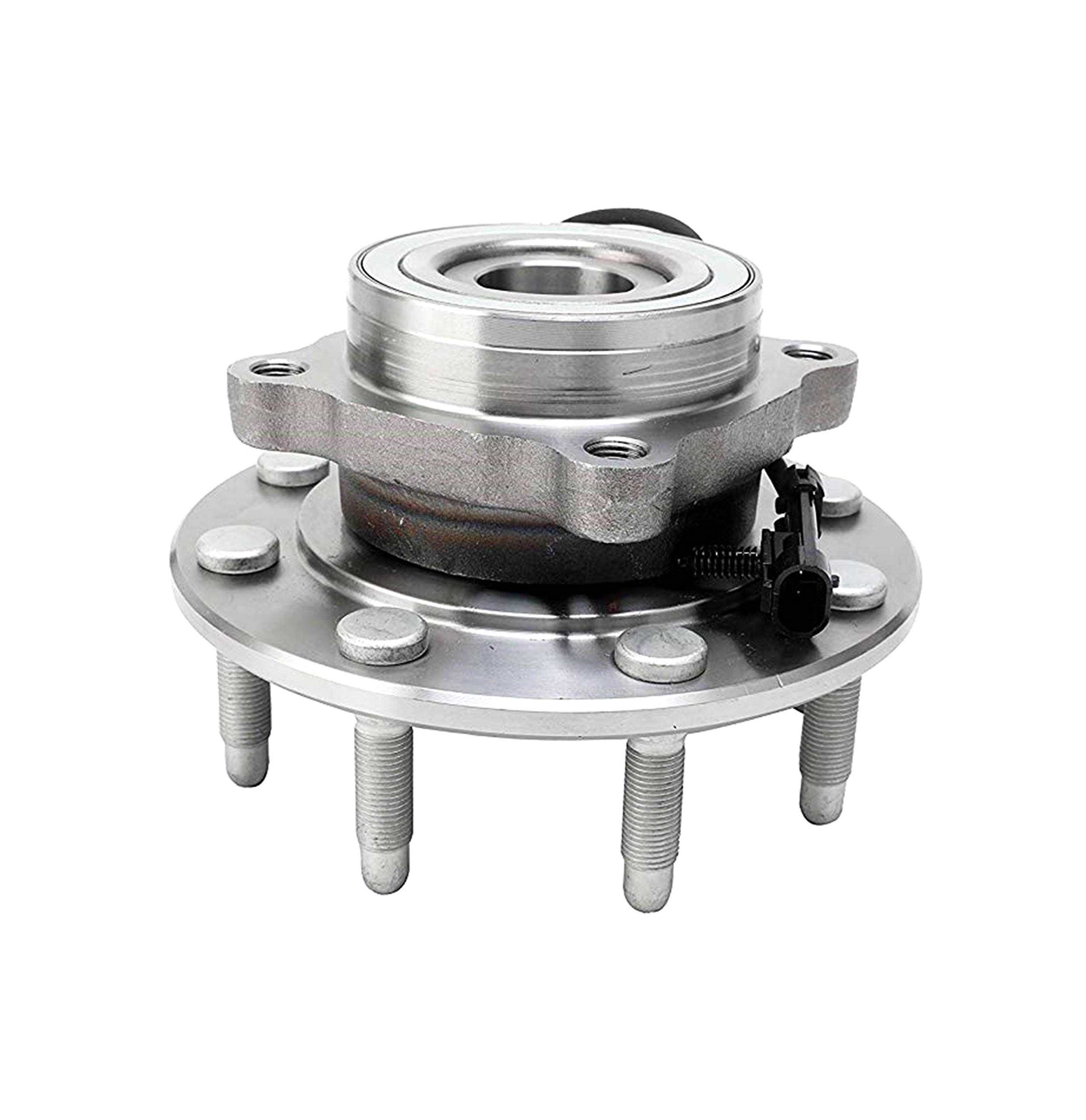 PartsW - Front Wheel Bearing & Hub Assembly Compatible with Chevrolet Avalanche 1500 2500 3500 Silverado 1500 2500 3500 Suburban Tahoe - Durable Replacement for Smooth & Quiet Ride - Perfect for Off-Roading, Towing & Daily Commuting