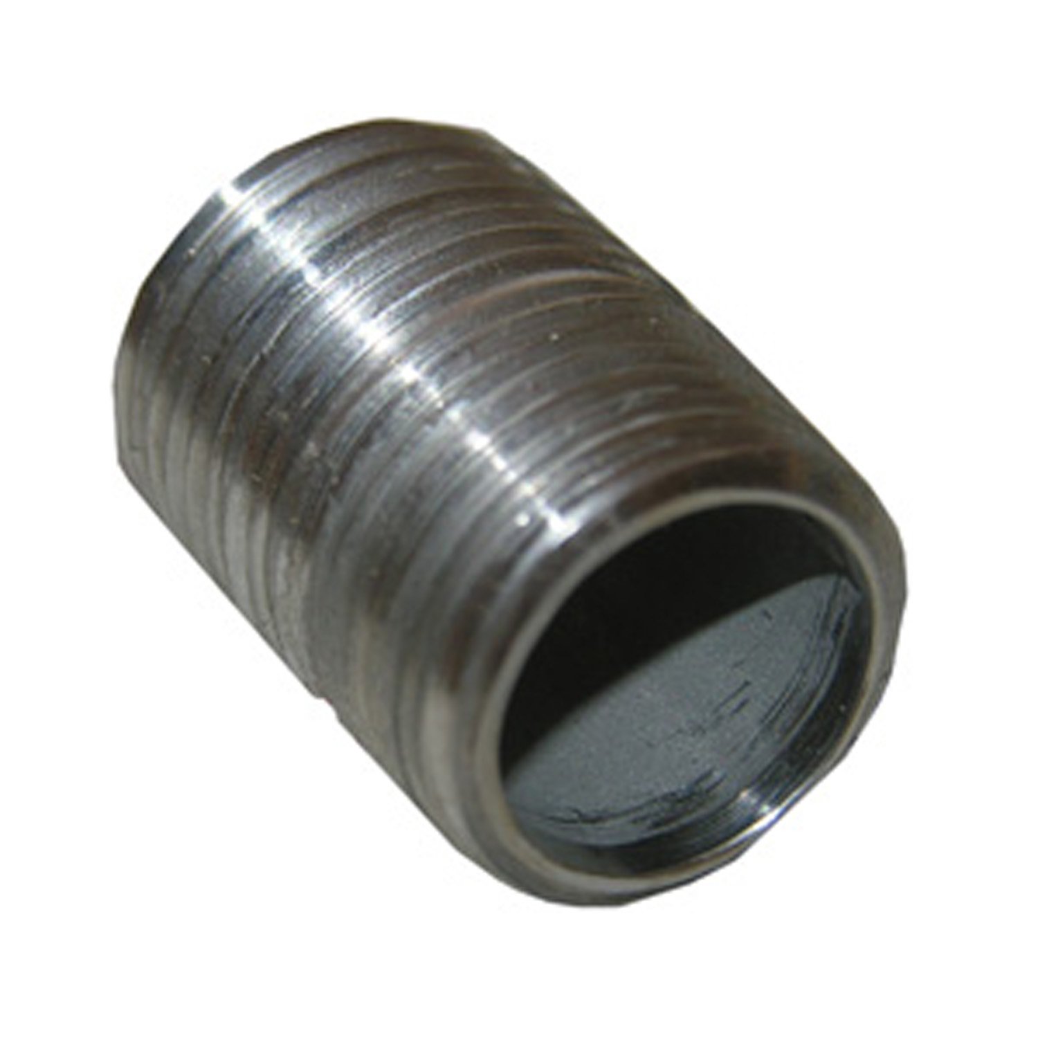 LASCO 32-1801 1/2-Inch Close Type 304 Stainless Steel Pipe Nipple - Durable Plumbing Fitting for Water Supply, Gas Lines & Industrial Applications