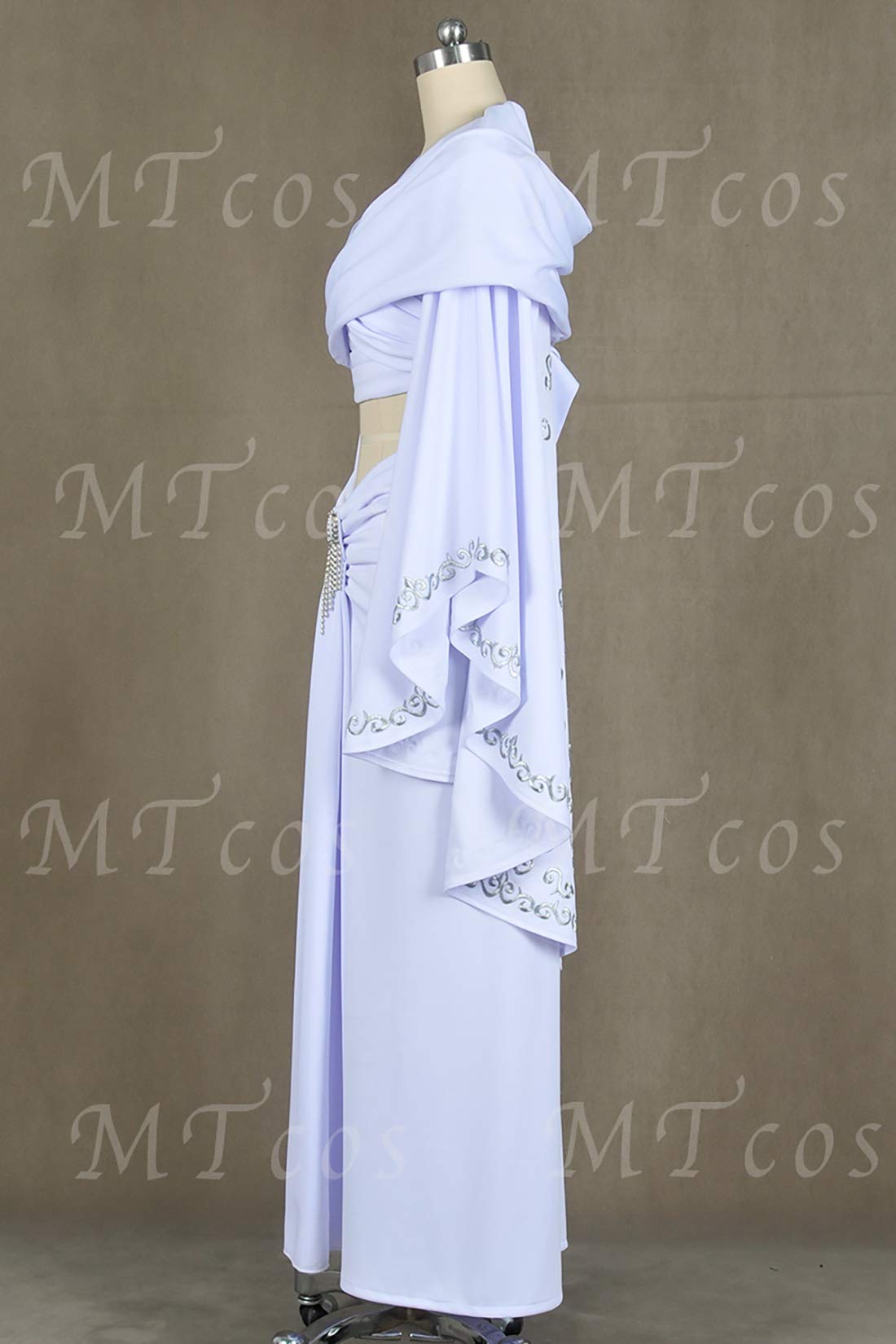 Star Wars Princess Leia Organa Deluxe White Costume Set - Halloween Cosplay Outfit for Women | Perfect for Comic Con, Cosplay Events & Halloween Parties