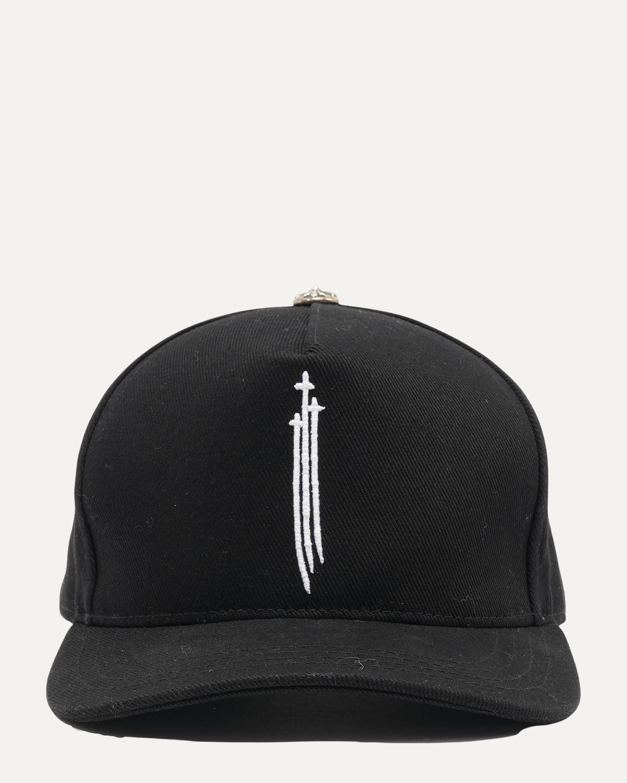 Chrome Hearts 3Rs Adjustable Snapback Hat 4754518 - Stylish Streetwear Cap for Men & Women, Perfect for Casual Outfits, Hip Hop Fashion and Outdoor Activities