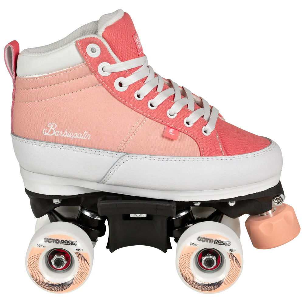 Chaya Park Kismet Barbiepatin 21 Roller Skates for Women - Adjustable Quad Roller Skates with Light-Up Wheels for Outdoor & Indoor Skating, Rink, Park, Fitness and Roller Derby