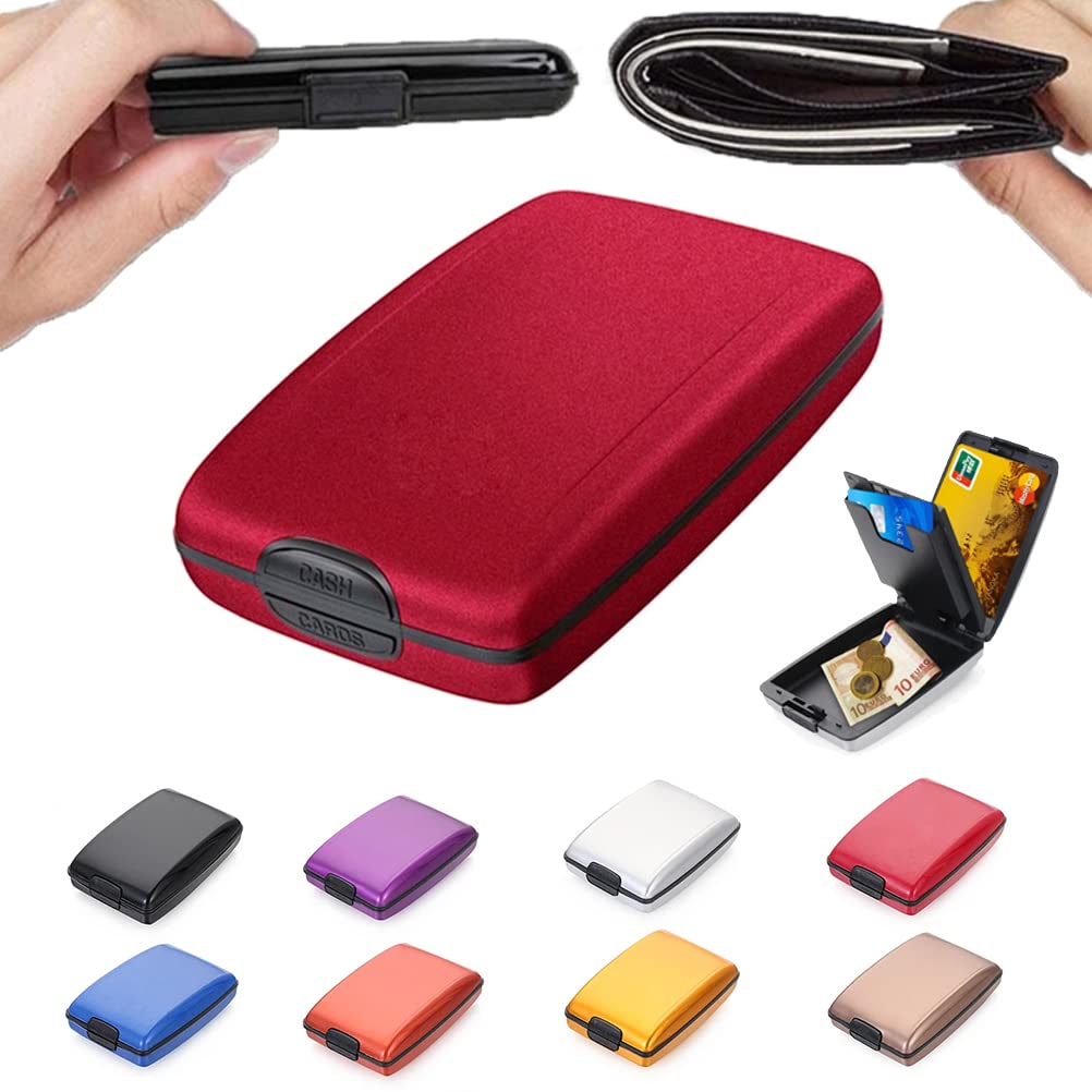 ICOVOIY Stainless Steel Wallet Clip Pro - RFID Blocking Anti-Theft Money Clip for Men | Slim Secure Credit Card Holder | Perfect for Travel, Business & Everyday Carry (EDC)