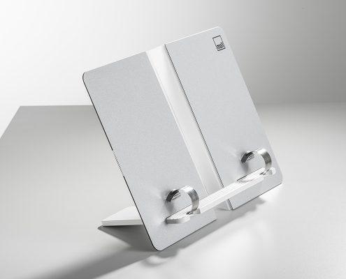 Foldable Book Holder for Reading - Adjustable Hands-Free Page Holder for Cookbooks, Textbooks & Sheet Music - Perfect for Kitchen, Office & Study Desk Accessories