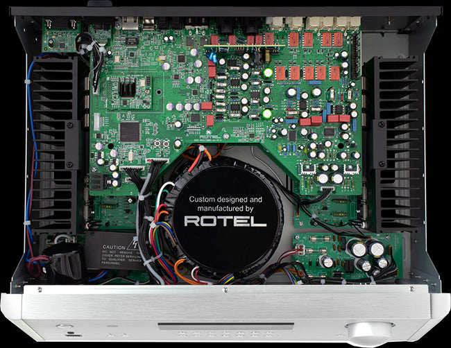 Rotel RA1572MK2 Integrated Stereo Amplifier - 120W x 2 High Power Hi-Fi Audio System for Home Theater & Music Listening | Perfect for Audiophiles & Home Entertainment Setup