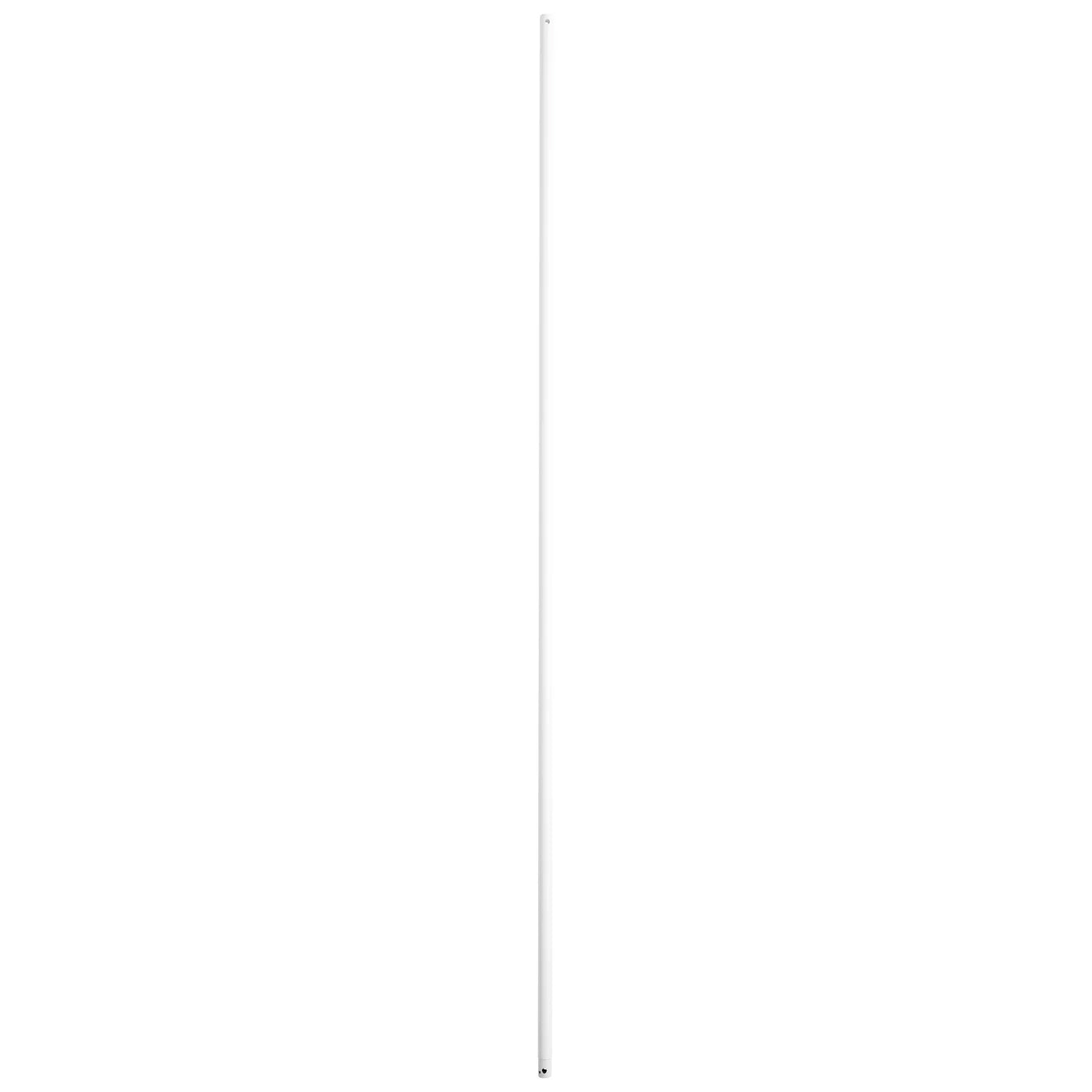 60 Inch White Oxygen 3 6 6006 Ceiling Fan Downrod - Perfect for Living Rooms, Bedrooms & Outdoor Patios