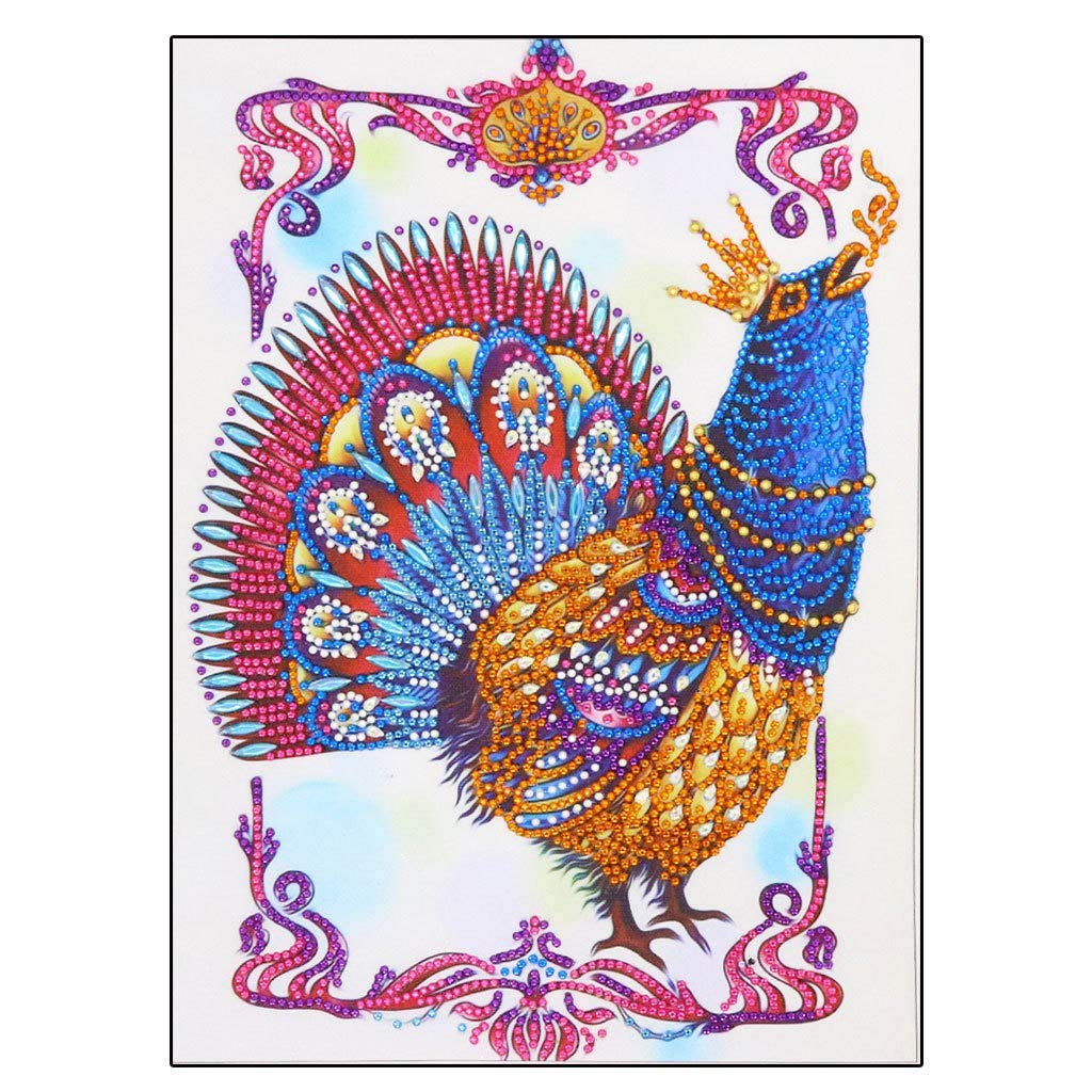 5D DIY Diamond Painting Kit - Special Shaped Crystal Rhinestone Embroidery Art for Adults & Kids | Home Decor, Gift Idea, Stress Relief Craft Activity