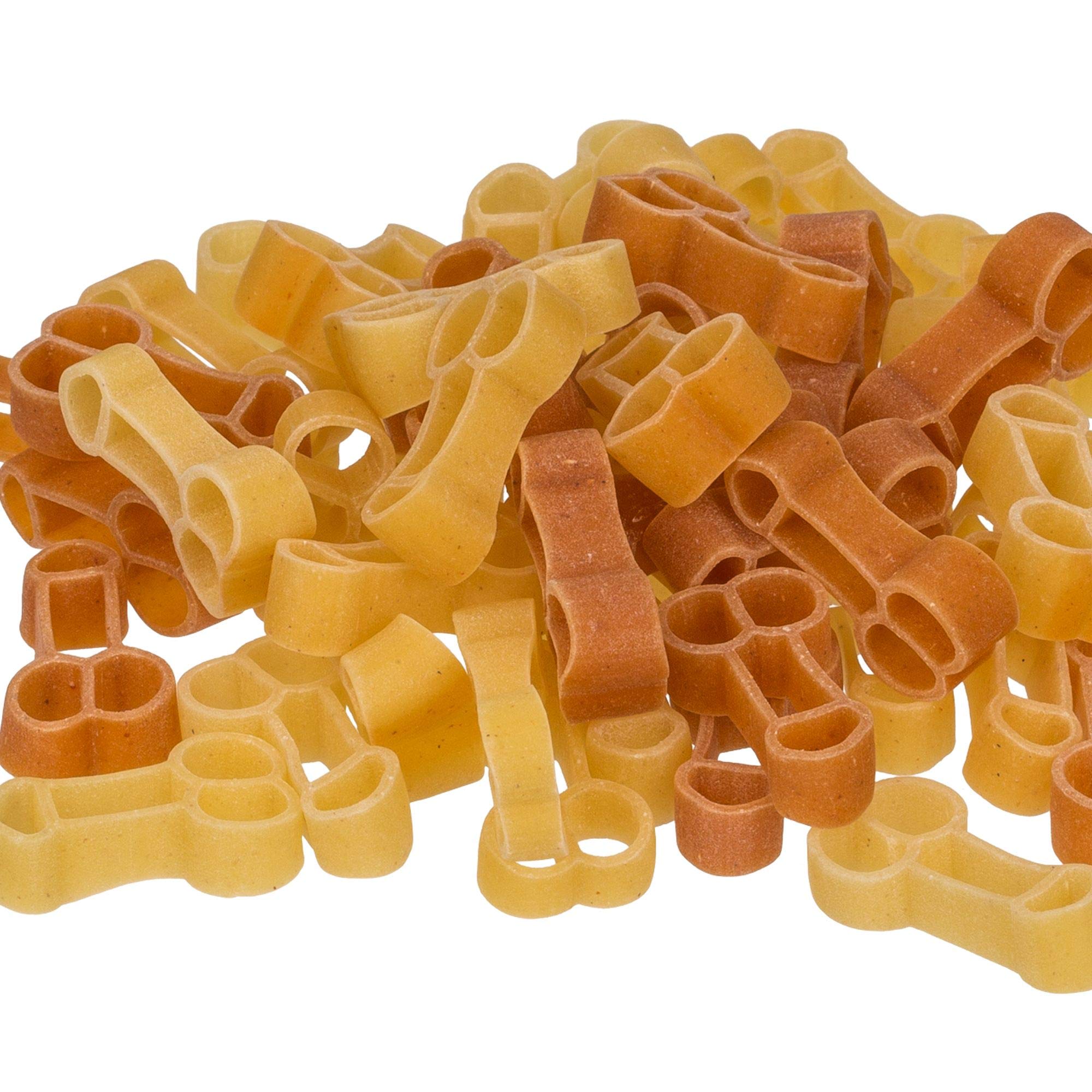 King Size Sex Pasta - Penis-Shaped Noodles Made from Durum Wheat Semolina with Paprika - 250g - Fun Novelty Food for Bachelorette Parties, Adult Gag Gifts & Themed Dinners