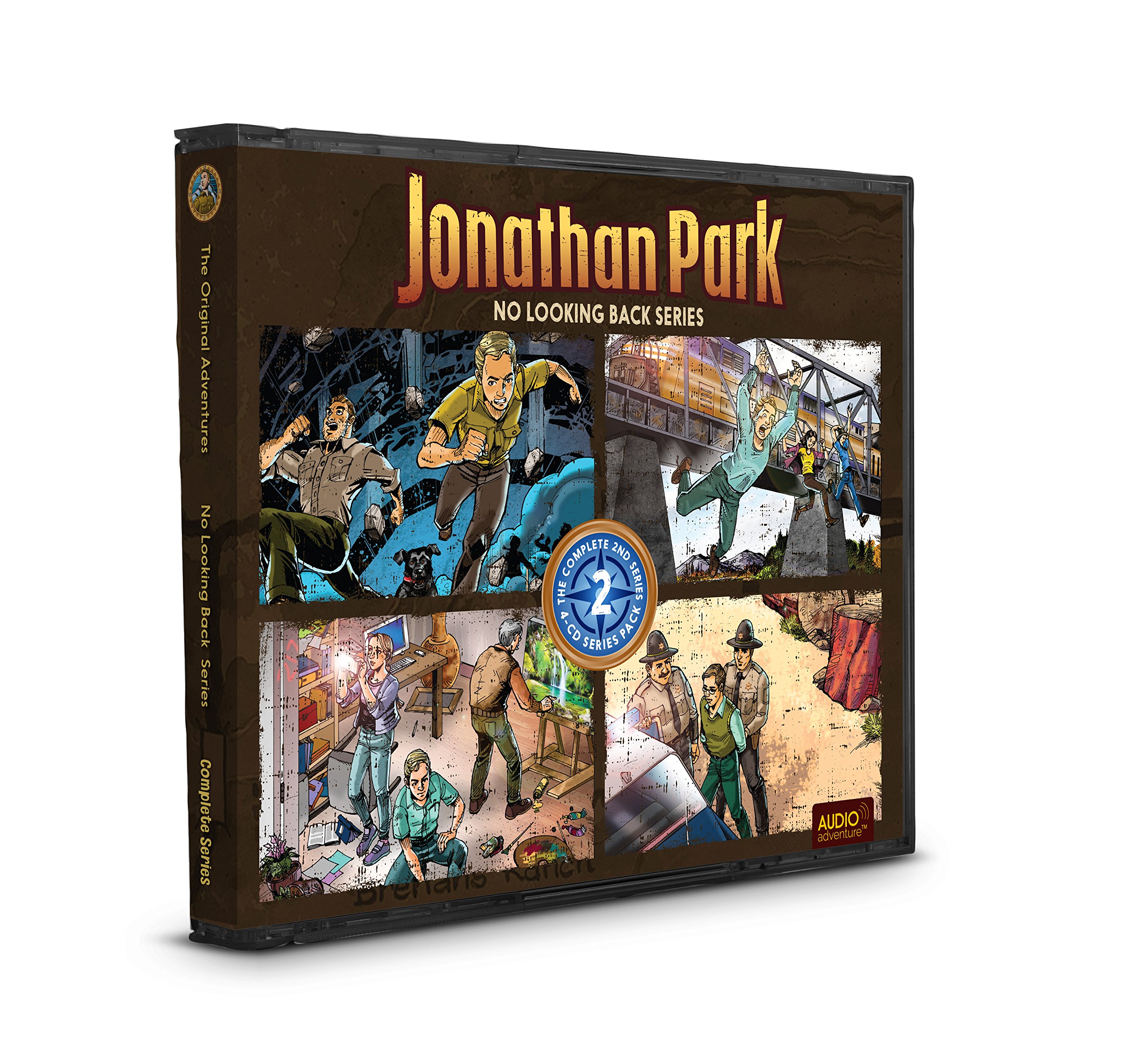 Jonathan Park: No Looking Back - Series 2 | Christian Adventure Audio Drama for Kids & Families | Perfect for Road Trips & Homeschooling