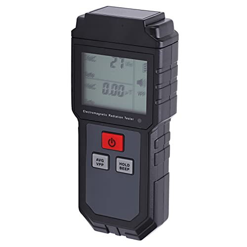 Handheld Digital LCD EMF Radiation Detector - High Accuracy Electromagnetic Field Meter with LCD Display | Battery Powered (Batteries Not Included) | Ideal for Home Safety, Ghost Hunting & Paranormal Investigations