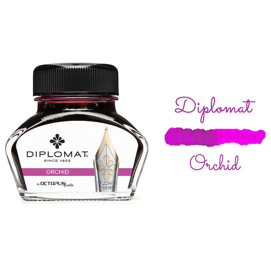 Premium Diplomat Octopus Fountain Pen Ink - 30ml Bottle for Smooth Writing & Calligraphy - Ideal for Professionals, Students & Art Enthusiasts
